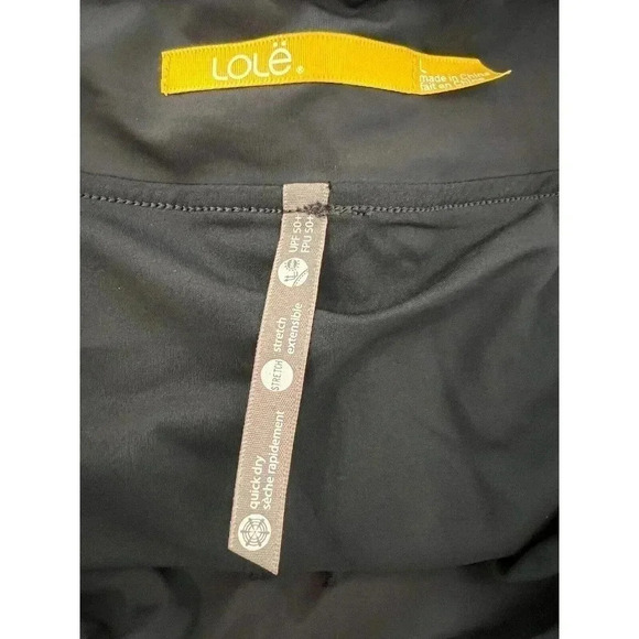 LOLE Run-Up Shorts UPF 50+ Quick Dry Stretch Form BLACK Large NEW W TAGS - Picture 7 of 15